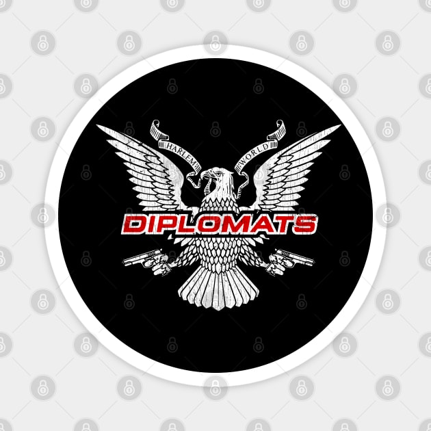 Diplomats White Design Magnet by sobermacho